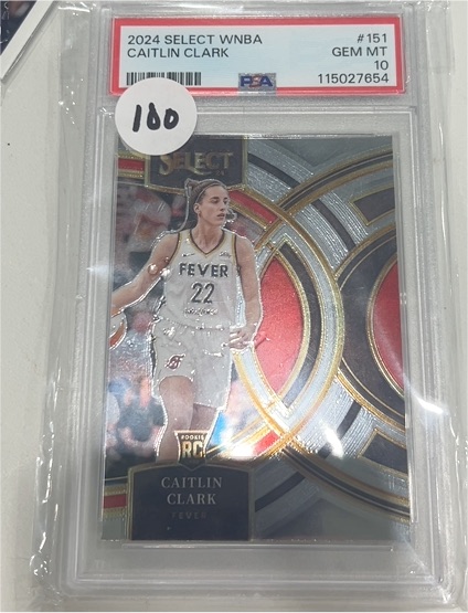 2024 Panini Select WNBA #151 Caitlin Clark — front