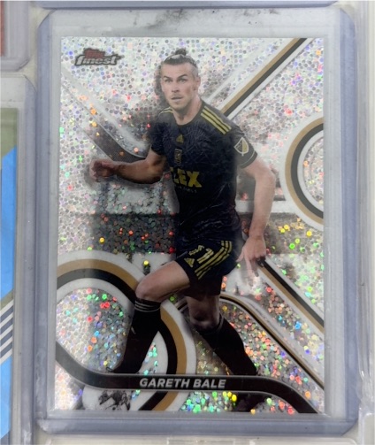 2022 Topps Finest MLS #60 Gareth Bale — front