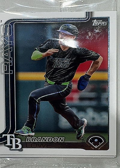 2025 Topps Series 1 #153 Brandon Lowe — front