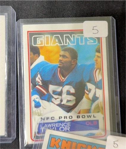 1983 Topps #133 Lawrence Taylor — front