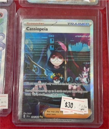 2024 Pokémon TCG Shrouded Fable #094 Cassiopeia — front
