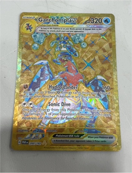 2023 Pokémon TCG Scarlet & Violet Paradox Rift #260/182 Garchomp EX — front