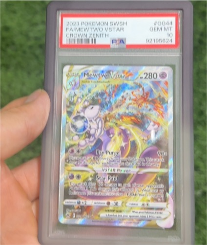 2023 Pokémon SWSH #GG44 Mewtwo VSTAR Crown Zenith — front