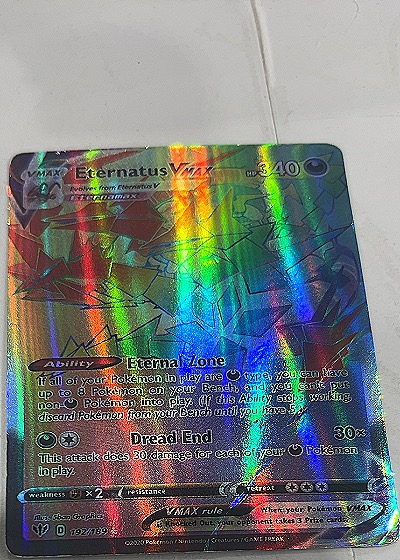 2020 Pokémon Darkness Ablaze #192 Eternatus VMAX — front