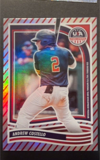 2024 Panini Stars & Stripes USA Baseball #194 Andrew Costello — front