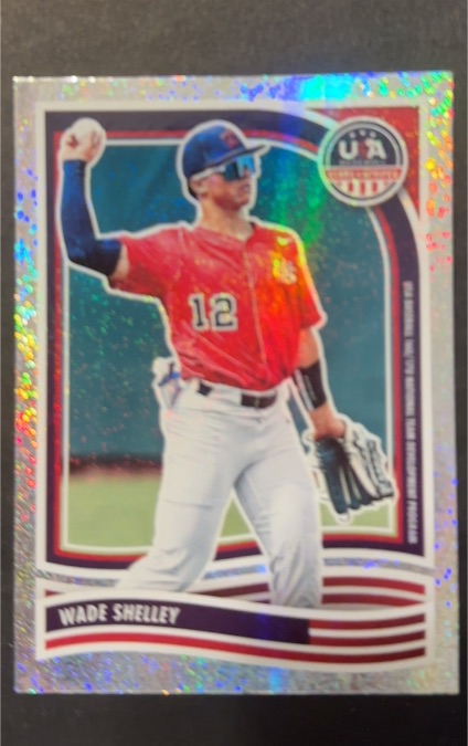 2024 Panini Stars & Stripes #187 Wade Shelley — front