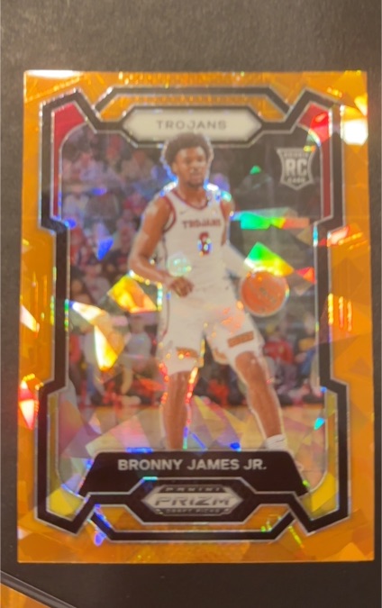2024 Panini Prizm Draft Picks #86 Bronny James Jr. — front