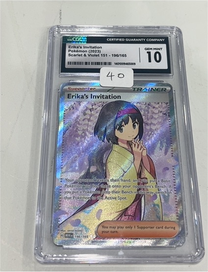 2023 Pokémon Scarlet & Violet 151 #196 Erika's Invitation — front