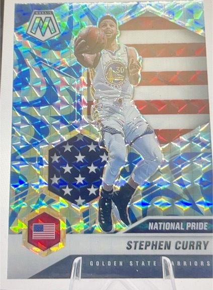 2020-21 Panini Mosaic #249 Stephen Curry — front