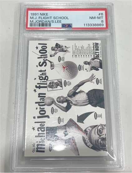 1991 Nike M.J. Flight School #6 Michael Jordan / Spike Lee — front
