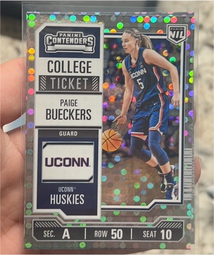 2024-25 Panini Contenders College Ticket #27 Paige Bueckers — front