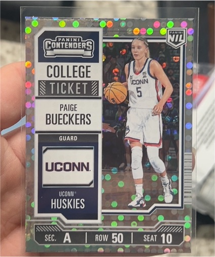 2024 Panini Contenders College Ticket #1 Paige Bueckers — front