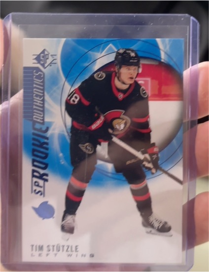 2020-21 Upper Deck SP Rookie Authentics #112 Tim Stutzle — front