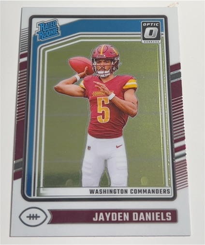 2024 Donruss Optic #248 Jayden Daniels — front