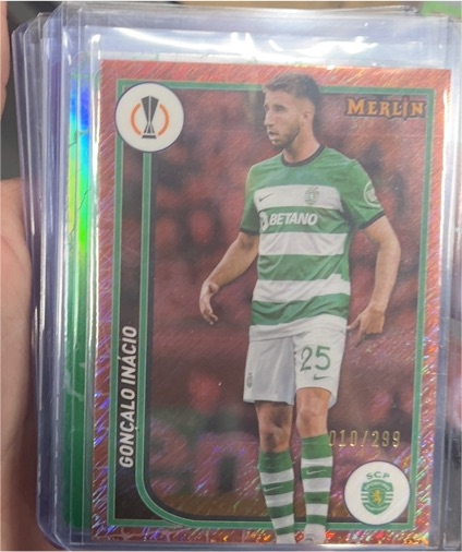 2023-24 Topps Merlin #135 Goncalo Inacio — front