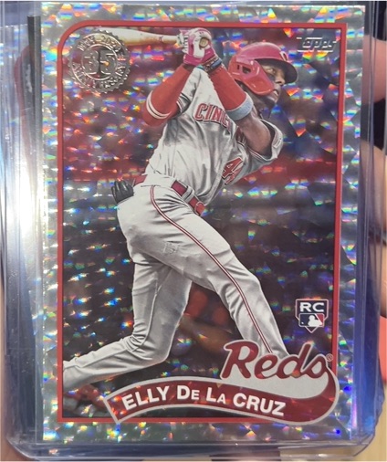 2024 Topps Series 2 1989 #89B2-34 Elly De La Cruz — front