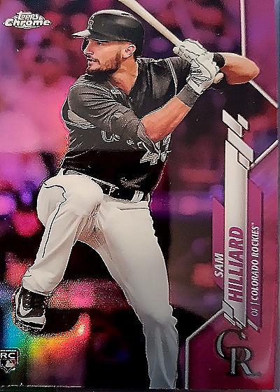 2020 Topps Chrome #67 Sam Hilliard — front