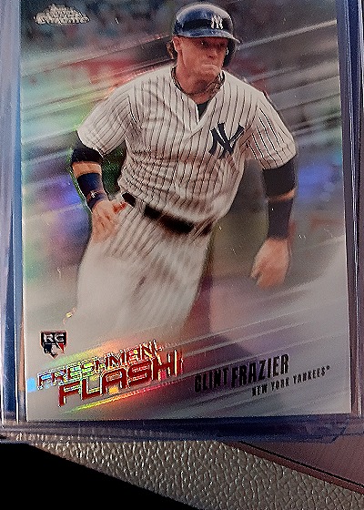 2018 Topps Chrome Freshman Flash #FF-7 Clint Frazier — front