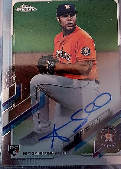 2021 Topps Chrome #RA-AS Andre Scrubb — front