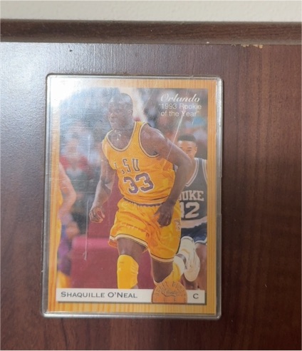 1993 Classic Draft Picks #C Shaquille O'Neal — front