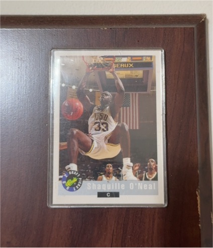 1992 Classic Draft Picks #1 Shaquille O'Neal — front