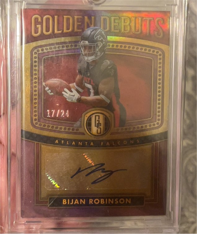 2023 Panini Gold Standard Golden Debuts #GD-4 Bijan Robinson — front