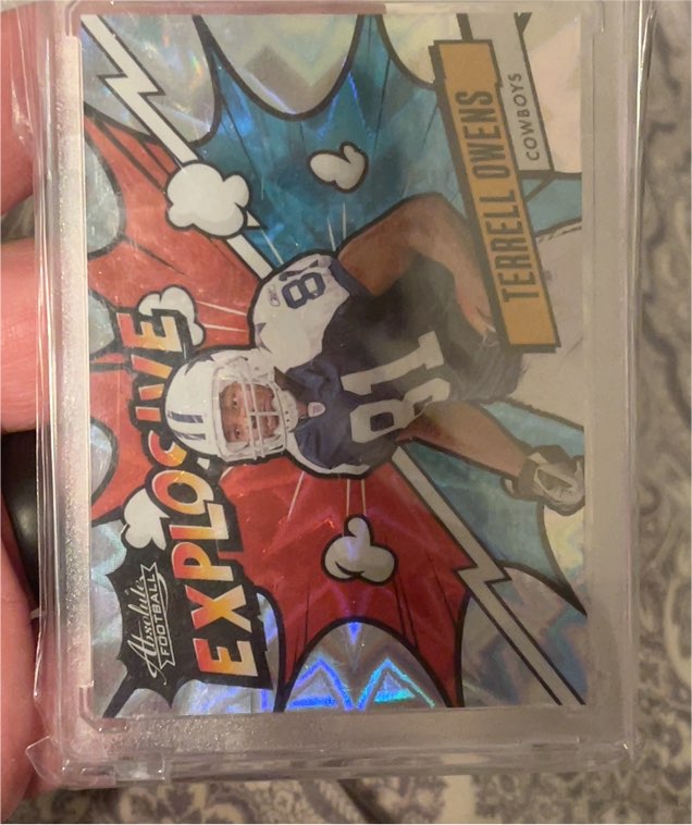 2024 Panini Absolute - Explosive Terrell Owens #EX-TOW — front