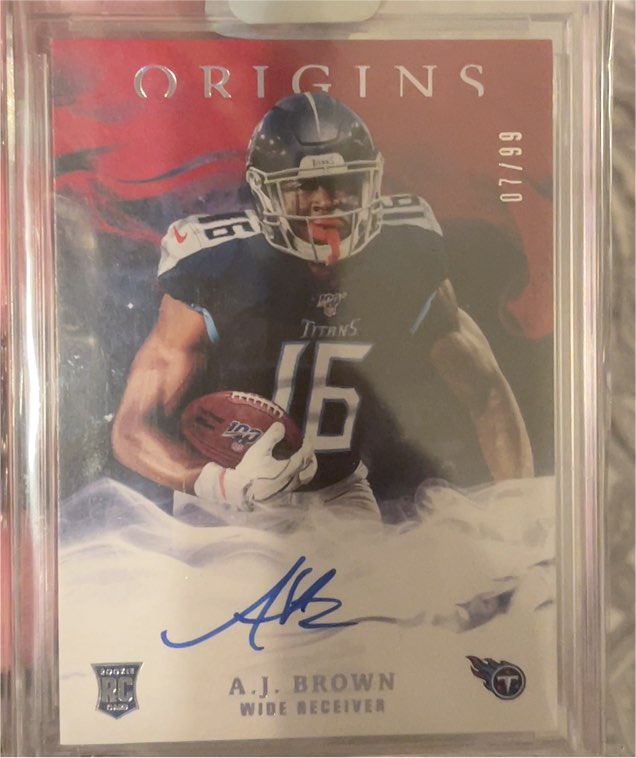 2019 Panini Origins #RA-AB A.J. Brown — front