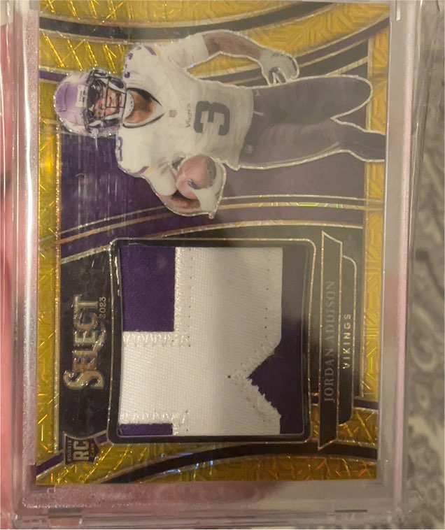 2023 Panini Select #203 Jordan Addison — front