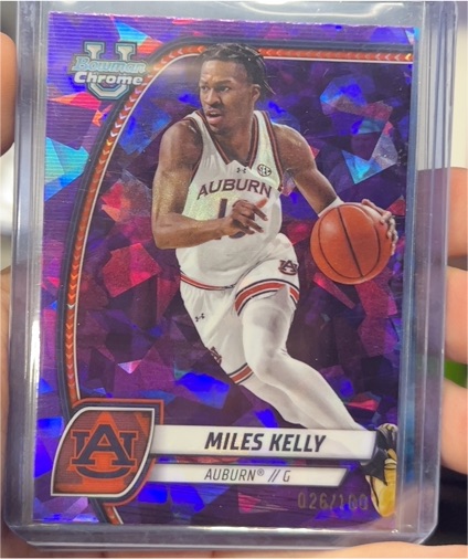 2024-25 Bowman Chrome University #ALT-2 Miles Kelly — front