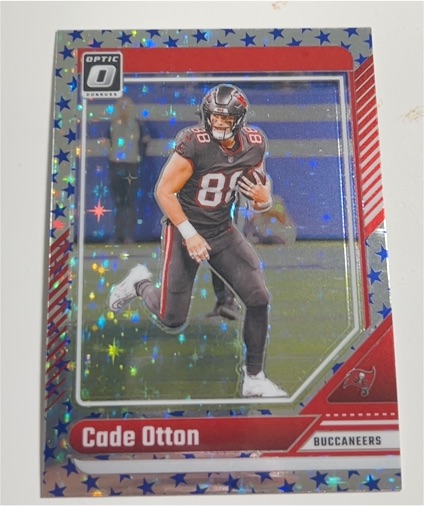 2024 Donruss Optic #185 Cade Otton Tampa Bay Buccaneers — front