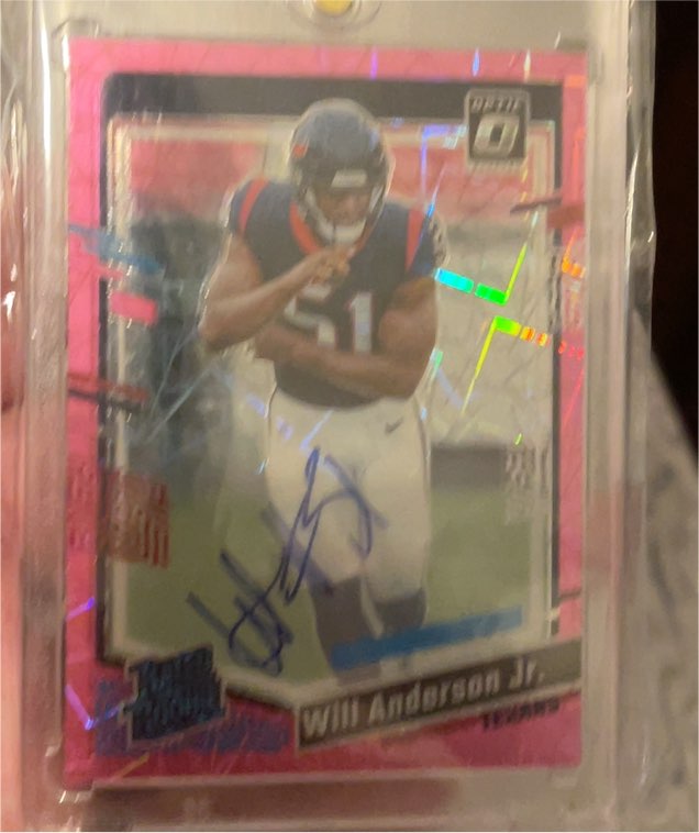 2023 Panini Donruss Optic # Will Anderson Jr. — front