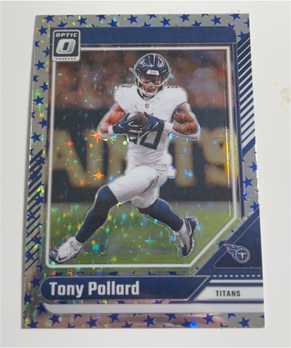 2024 Panini Donruss Optic #190 Tony Pollard — front