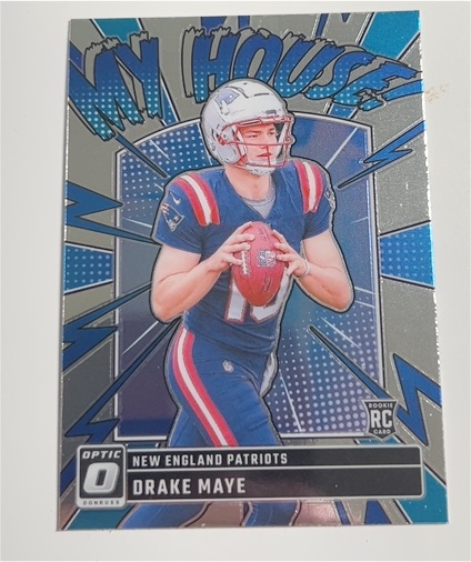2024 Panini Donruss Optic #8 Drake Maye My House — front