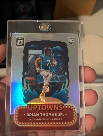 2024 Donruss Optic Uptowns #12 Brian Thomas Jr. — front