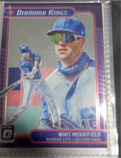 2021 Panini Donruss Optic Diamond Kings #9 Whit Merrifield — front