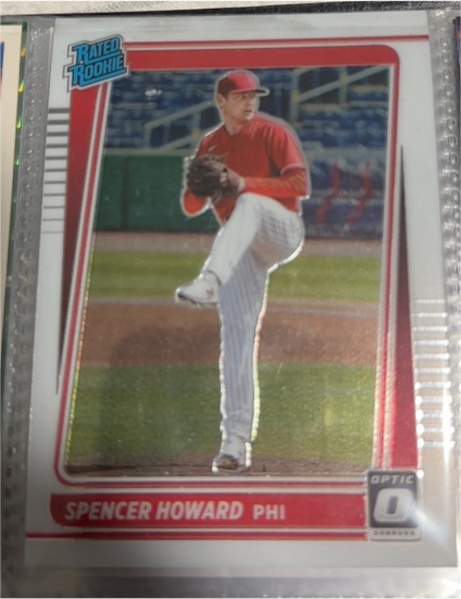 2021 Donruss Optic #67 Spencer Howard — front
