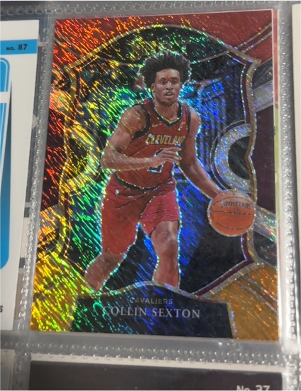 2020-21 Panini Select #87 Collin Sexton — front