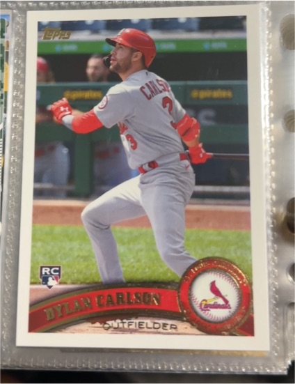 2021 Topps Archives #248 Dylan Carlson RC St Louis Cardinals — front