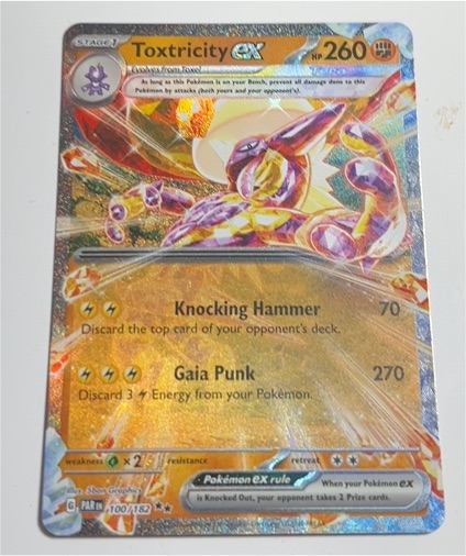 2023 Pokémon Toxtricity ex #100/182 — front