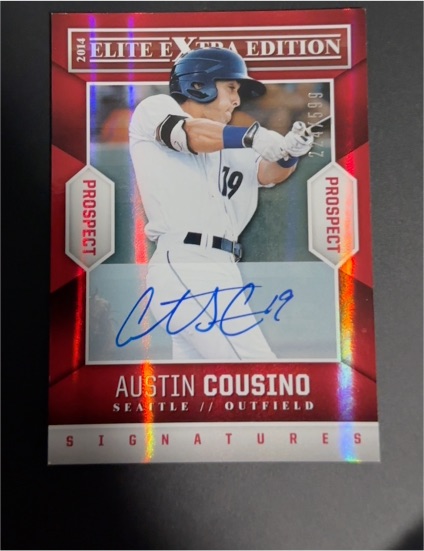 2014 Panini Elite Extra Edition #37 Austin Cousino — front