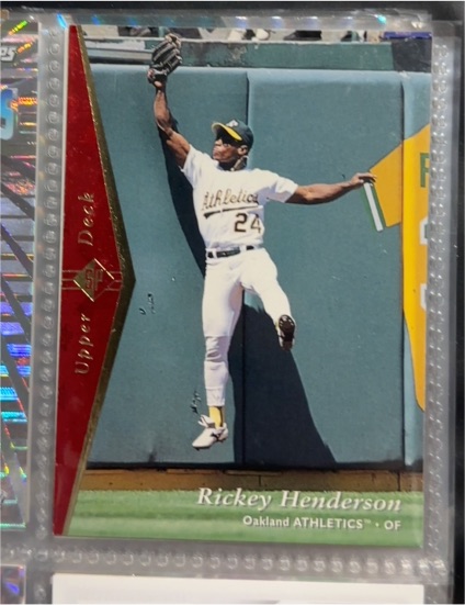 1995 Upper Deck SP #182 Rickey Henderson — front