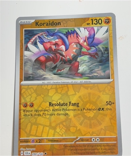 2024 Pokémon Scarlet & Violet Stellar Crown #090 Koraidon — front