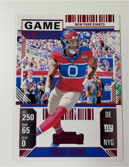 2024 Panini Contenders #74 Brian Burns — front