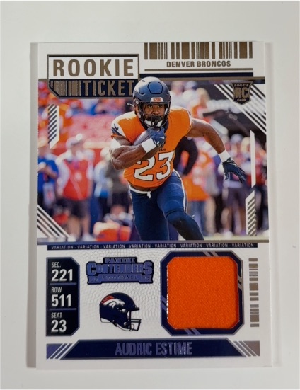 2024 Panini Contenders Rookie Ticket #RTS-AEE Audric Estime — front