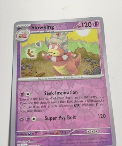 2023 Pokémon Scarlet Violet Stellar Crown #058 Slowking — front