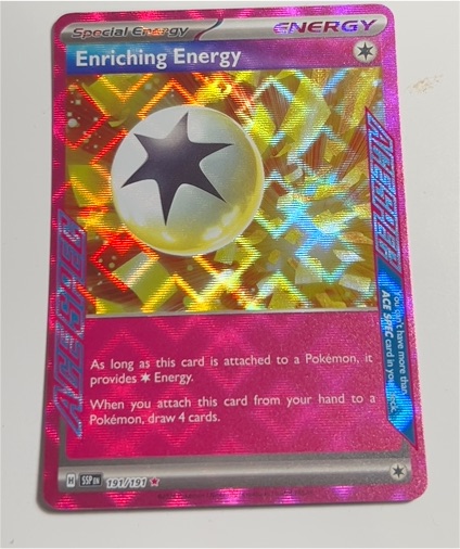 2023 Pokémon TCG #191 Enriching Energy — front