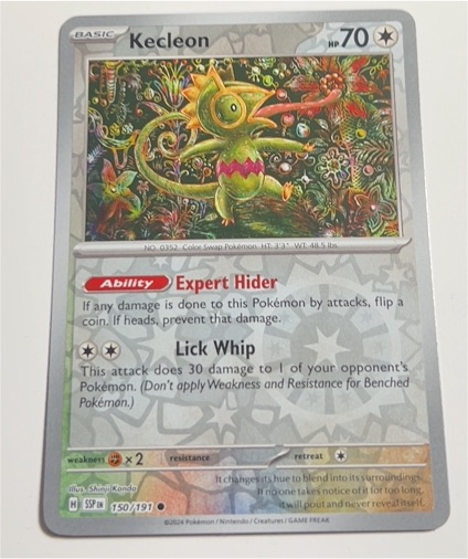 2024 Pokémon Scarlet & Violet: Surging Sparks #150 Kecleon — front