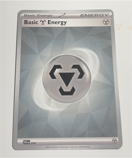 2024 Pokémon Scarlet & Violet #016 Basic Metal Energy — front