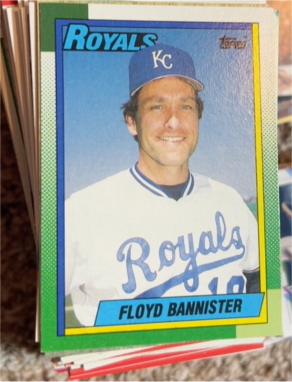 1990 Topps #116 Floyd Bannister — front